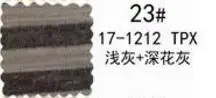 23 grey Хлопковая Полиэстеровая ткань в полоску для летней футболки и платья 50*170 см/шт A0008 - Цвет: 23 grey