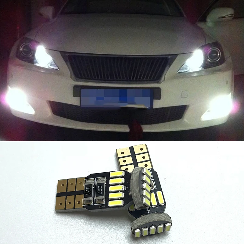 T10 LED габаритный сигнальный парковочный фонарь для lexus rx300 rx330 rx350 is200 is250 gs300 lx570 lx470