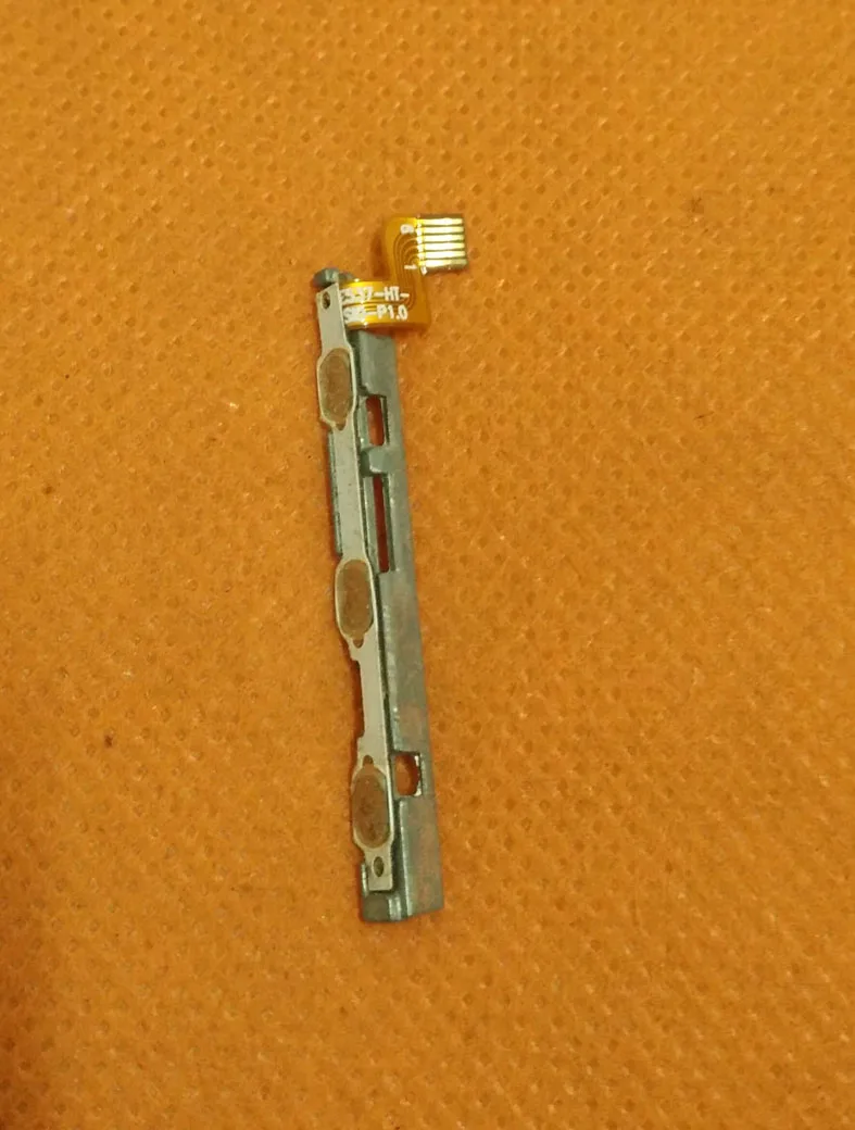 

Used Original Power On Off Button Volume Key Flex Cable FPC for Homtom HT10 MT6797 Helio X20 Deca Core 5.5" FHD Free Shipping