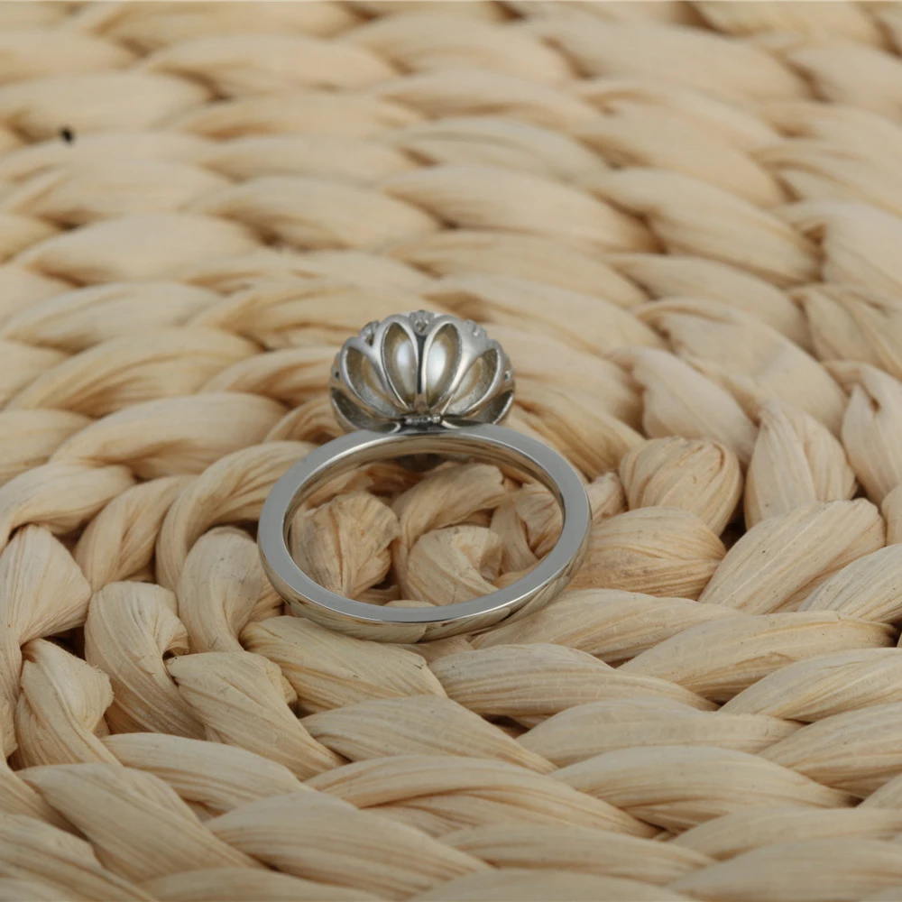 Свадебные кольца с белым жемчугом|pearl ring|wedding ringsring wedding |