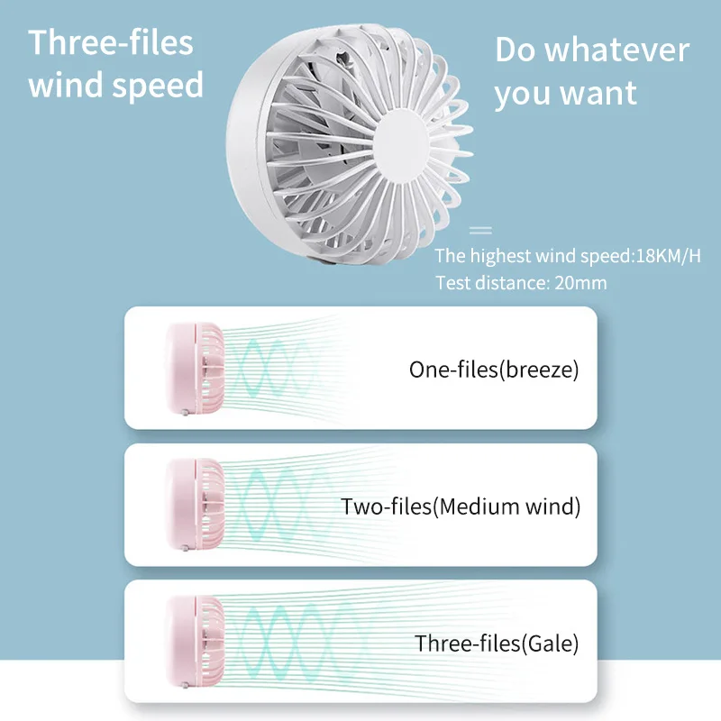Новые Портативный перезаряжаемый мини usb стороны вентилятора для офиса или