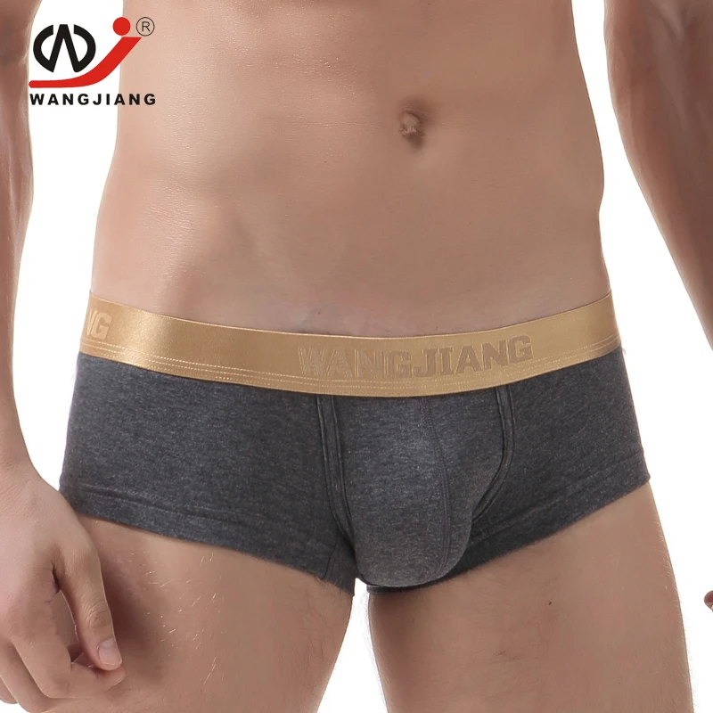 WJ Мужское нижнее белье боксеры Calzoncillos Cueca шорты мужские трусы брендовые