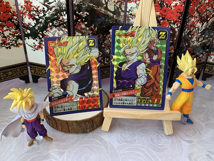 40 шт. карты DRAGON BALL Z Goku Broly флеш-карта экшн-игрушки Фигурки часы в советском стиле игра флеш-карта коллекционные карточки