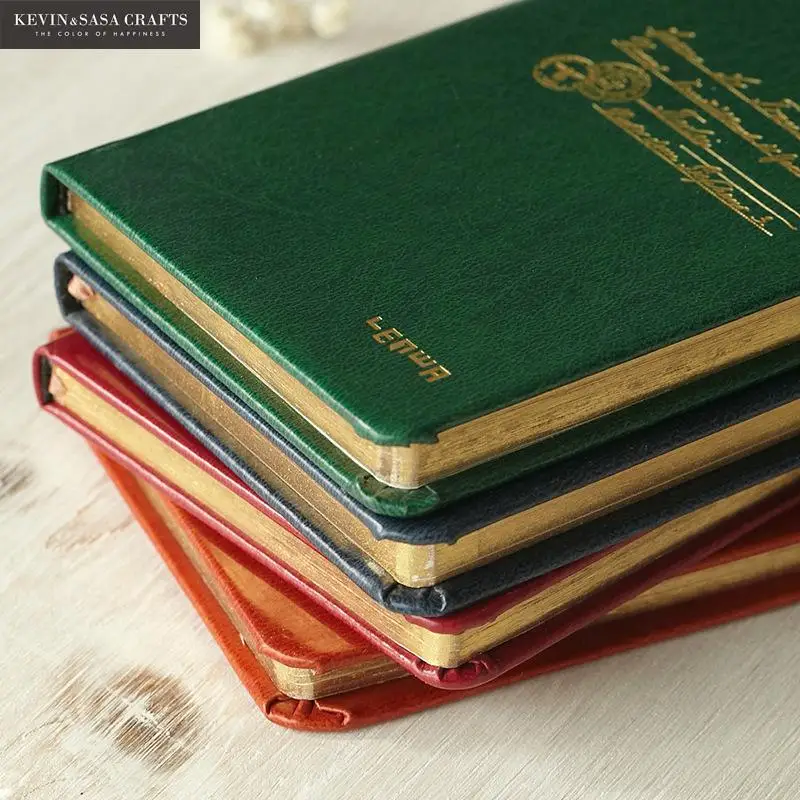 Фольга слова тетрадь роскошный внутренний 80 листов планировщик Sketchbook дневник записная книжка Kawaii журнал Канцтовары Школьные принадлежности