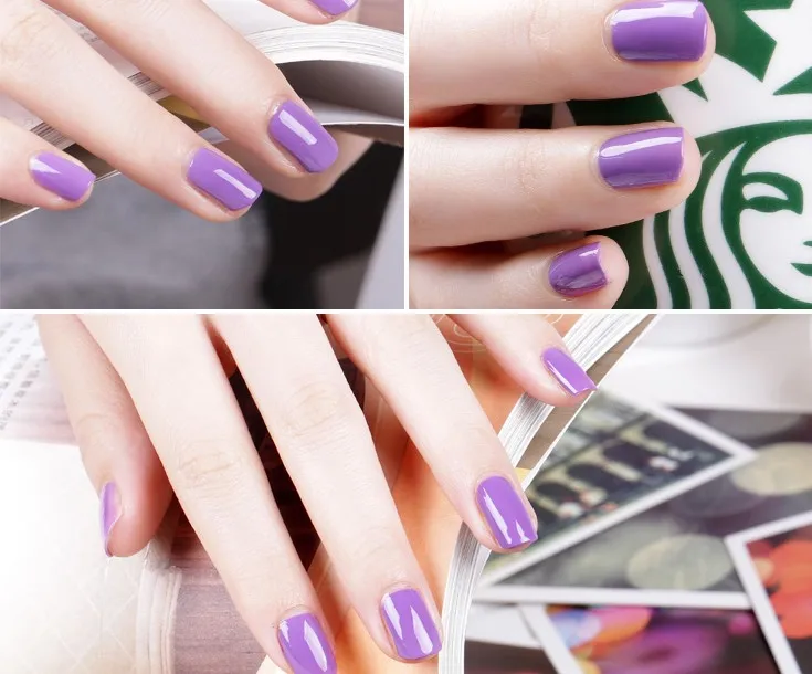 6 горшков чистые цвета Декор УФ гель для ногтей Отличный лак ногтей|nail polish base coat top