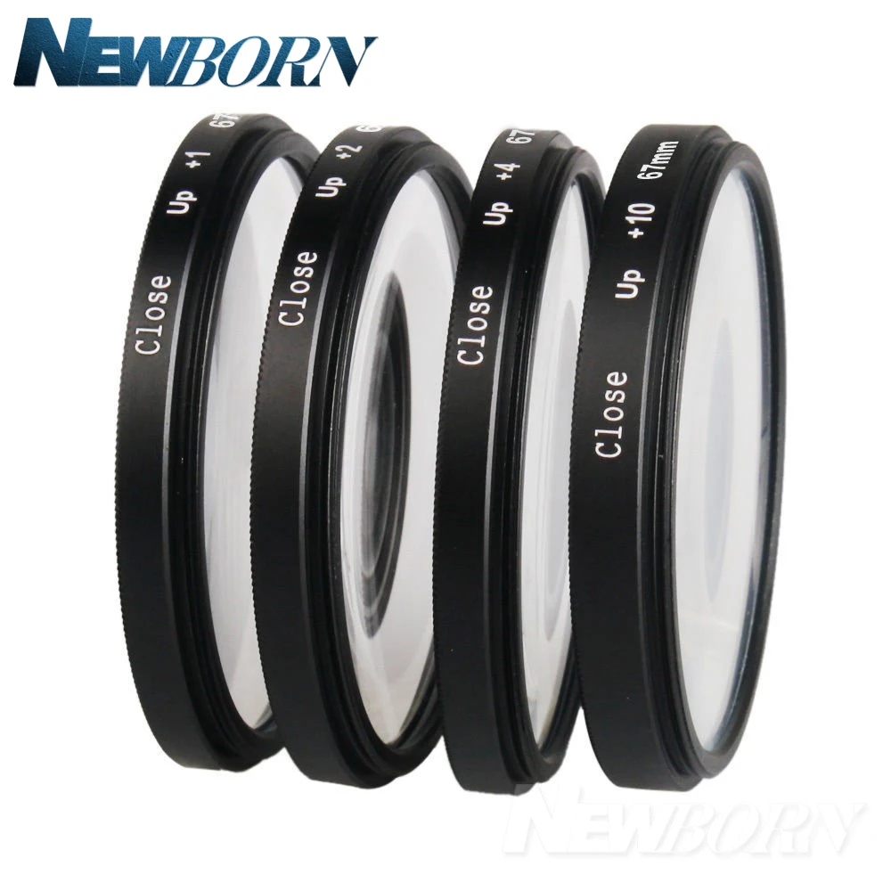 Макрофильтр 49 52 55 58 62 67 72 77 мм для макросъемки 1 + 2 4 10 комплектов UV CPL FLD ND2 8 фильтр