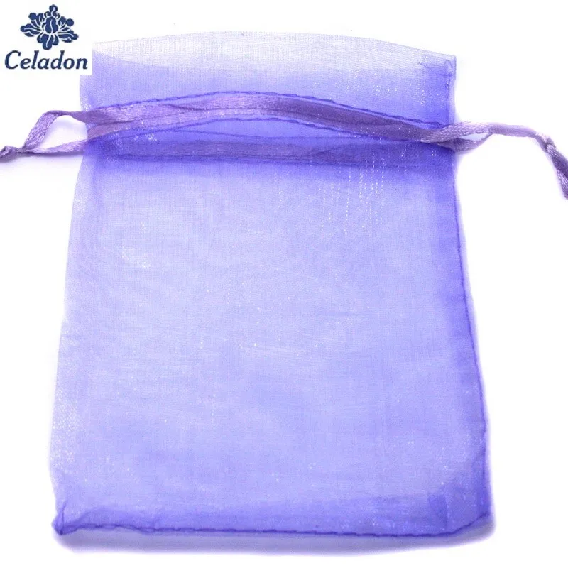 Новое поступление 10 шт. разноцветные прозрачные сетчатые мешочки для ювелирных