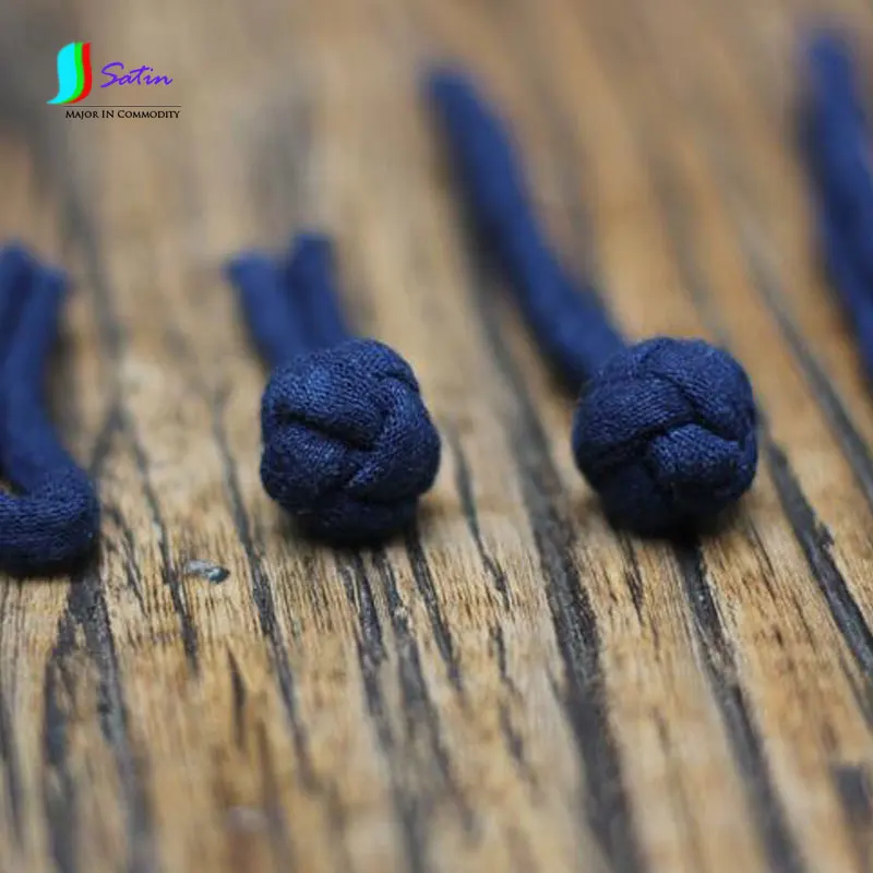 Ручной завод Индиго трава окрашенная с надписью в стиле эпохи Тан костюм Cheongsam