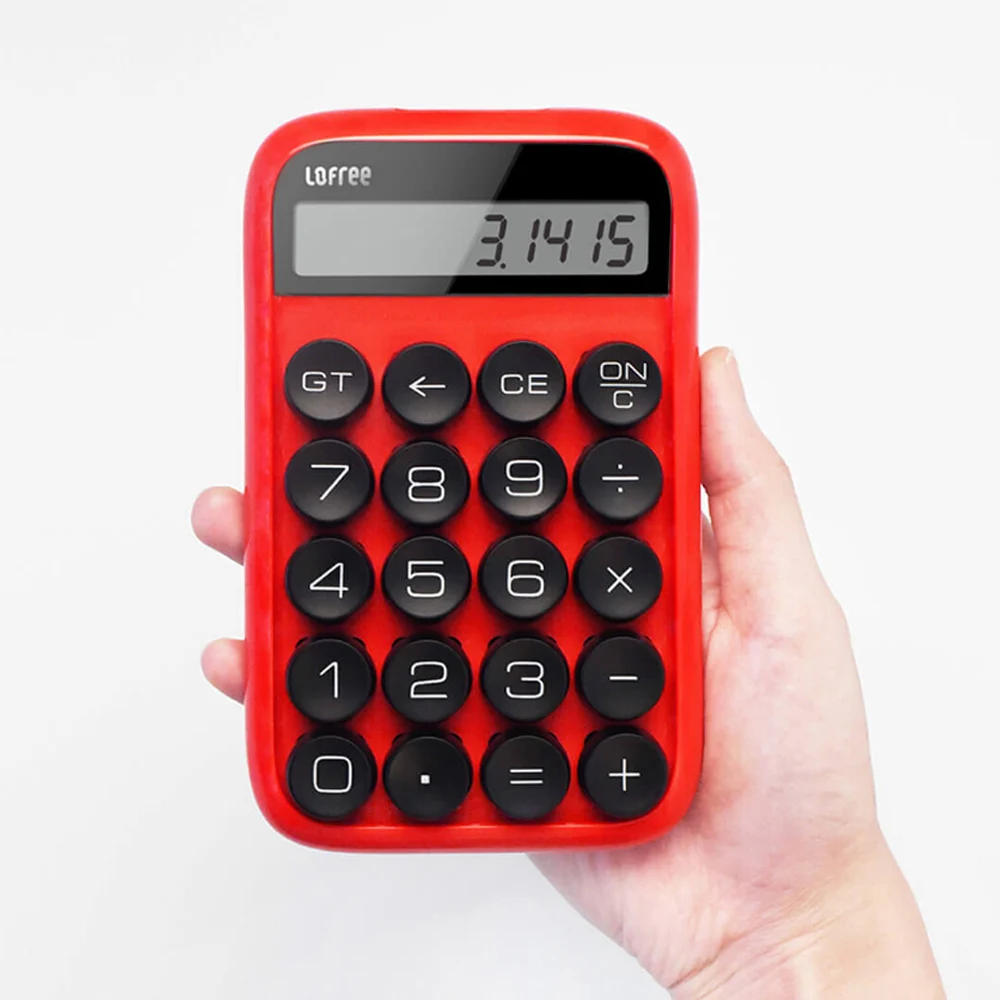 Xiaomi Youpin Lofree 3 цвета калькулятор декомпрессии съемный интеллектуальный ключ выключения крышка студенческий офис расчет