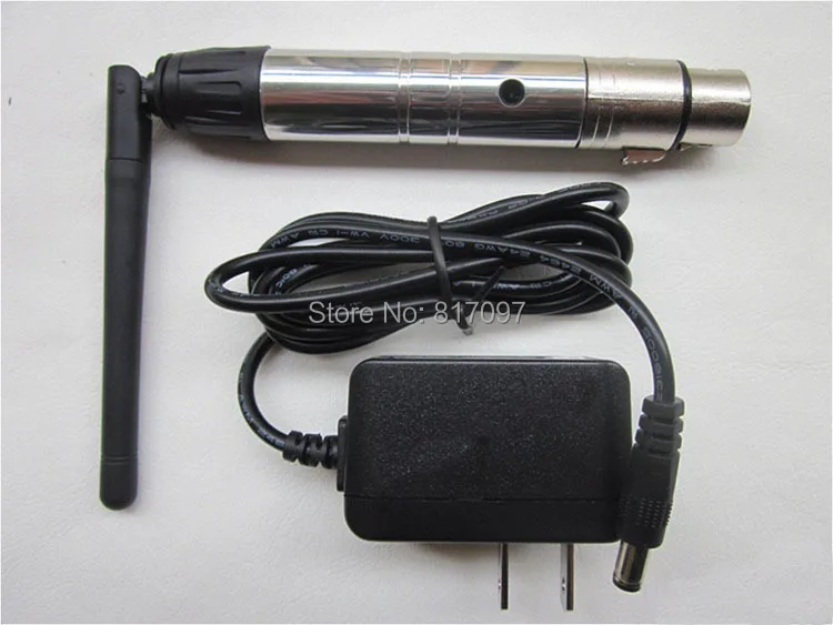 1 пара 2 4G беспроводные сценические огни DMX512 передатчик + приемник dmx контроллер