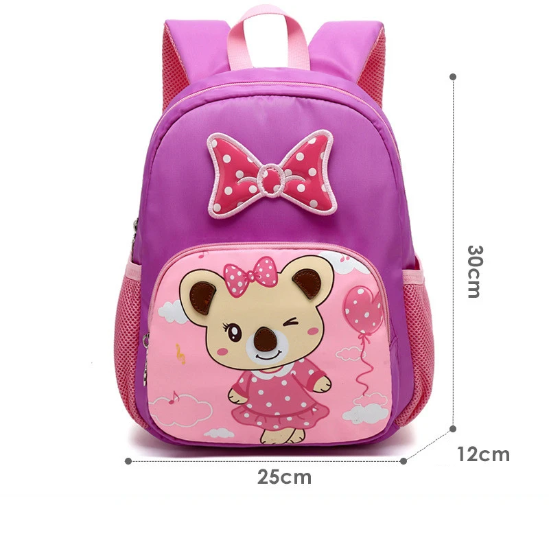 Детские рюкзаки для детского сада нейлоновые школьные ранцы с мультяшным