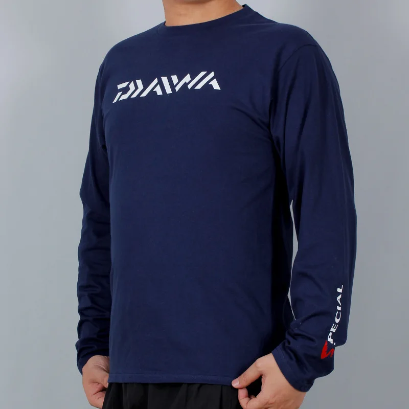 2018 Новинка Daiwa Осенняя Спортивная рыболовная футболка одежда для рыбалки с