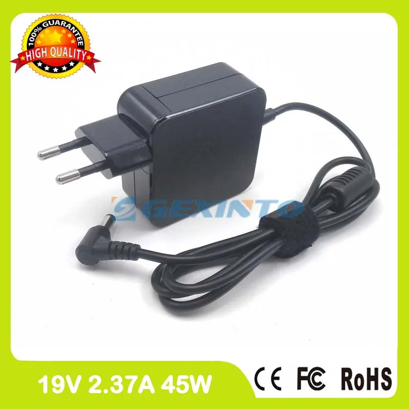 19V 2.37A 45W ноутбук адаптер переменного тока зарядное устройство для Asus D552LAV D552WA F450LA
