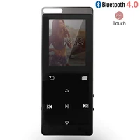 touch key bluetooth mp3 player 16g with1 8 tft screen full zinc alloy lossless hifi mp3 music player support sd card up to 64g