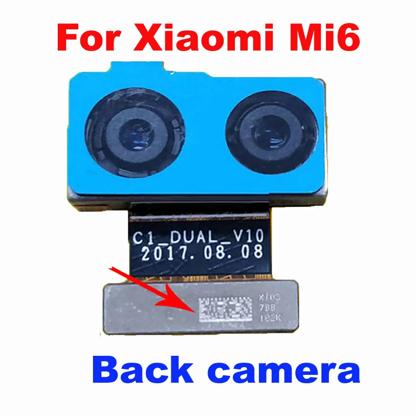 1 шт. модуль для задней камеры Xiaomi MI MAX Mi5 M5 Mi6 Mi5x MiA1 Note 2 note 3 гибкий кабель Замена