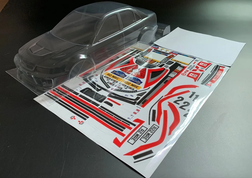 Team C TC104 1/10 On Road Lancer набор прозрачных корпусов 190 мм для HPI TAMIYA HSP | Игрушки и хобби