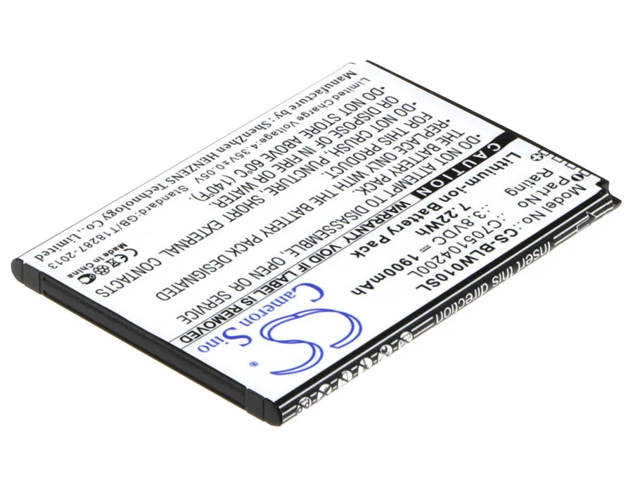 Аккумулятор Cameron Sino 1900 мАч C705104200L для BLU Studio Mini Lite 2 W010Q|1900mah battery|cameron sinobattery for |