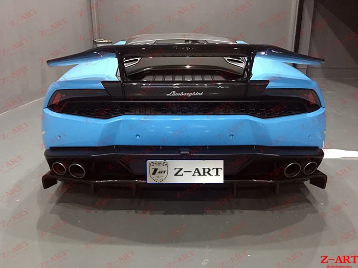 Z ART углеродного волокна задний спойлер для Lamborghini Huracan заднее крыло Lamboghini LP610 LP600