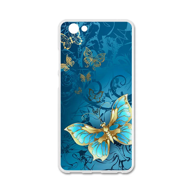 Q095 TPU чехол s для Vivo Y71, силиконовый чехол-бампер с цветочным рисунком для Vivo Y71i, 6,0 дюймов, чехол для телефона, мягкая задняя крышка, Fundas - Цвет: Q095
