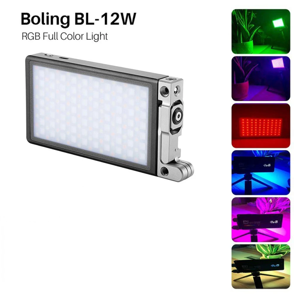 Boling BL P1 LED селфи вспышка для и видео 2500 K 8500 осветители ютуберов визажистов