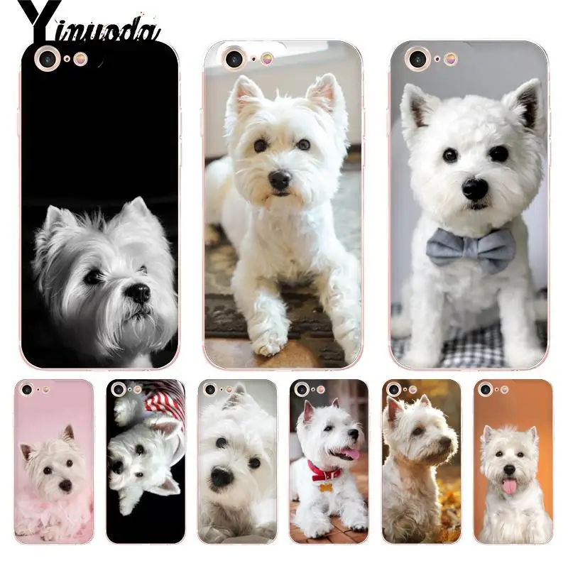 Чехол Yinuoda Westie Terrier для телефона iPhone 8 7 6 6S Plus X 5 5S SE 5C XS XR11 11pro 11promax|Бамперы| |