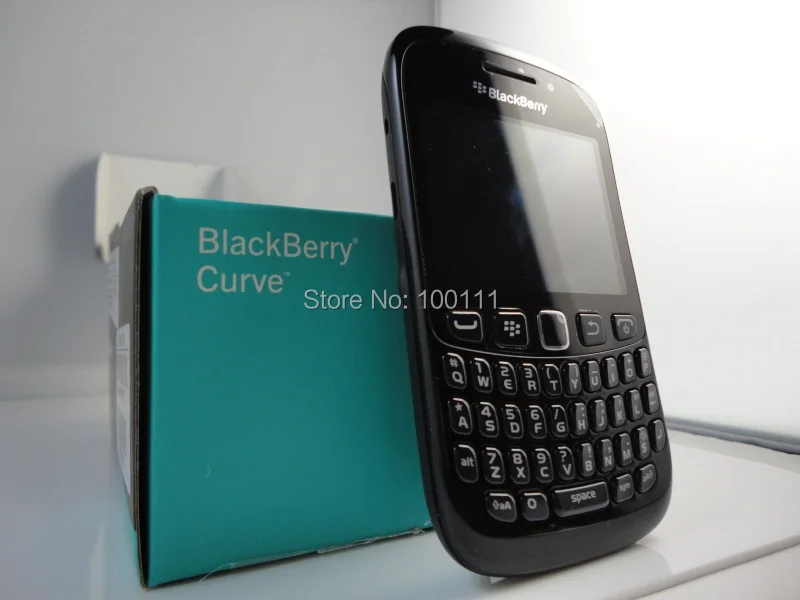 Открыл Оригинальный BlackBerry 9220 мобильный телефон wifi + 2MP камера QWERTY клавиатура
