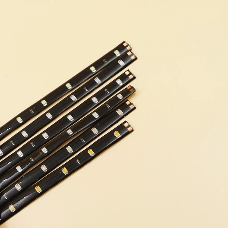 5 шт. 30 см 3528 SMD супер яркий 15 светодиодный гибкий неоновый DIY домашний