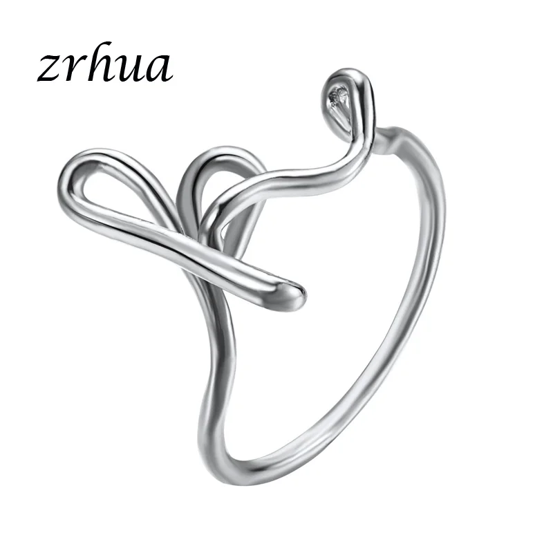 ZRHUA кольцо с надписью Свадебный шикарный Анель для женщин ювелирные изделия