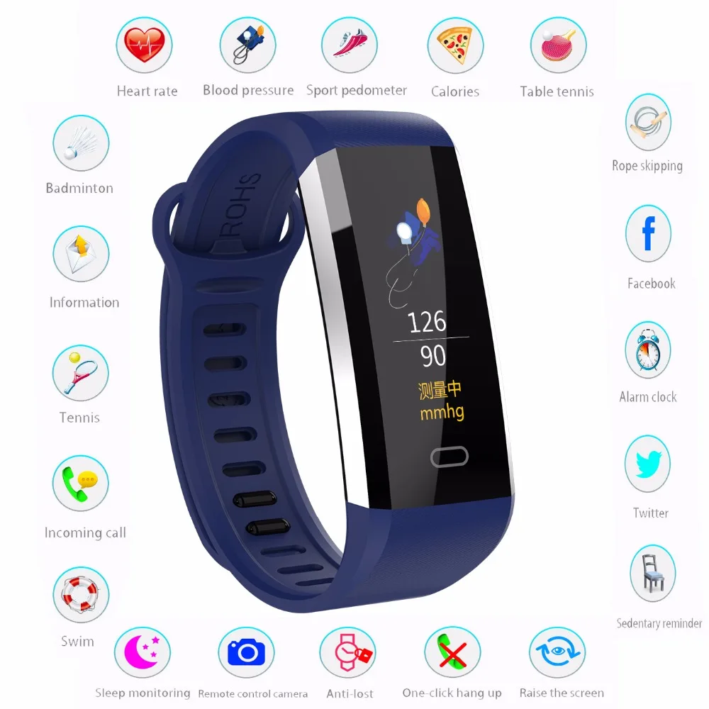Multi motion mode Health intelligence функциональный Монитор умные браслеты gps ручные часы