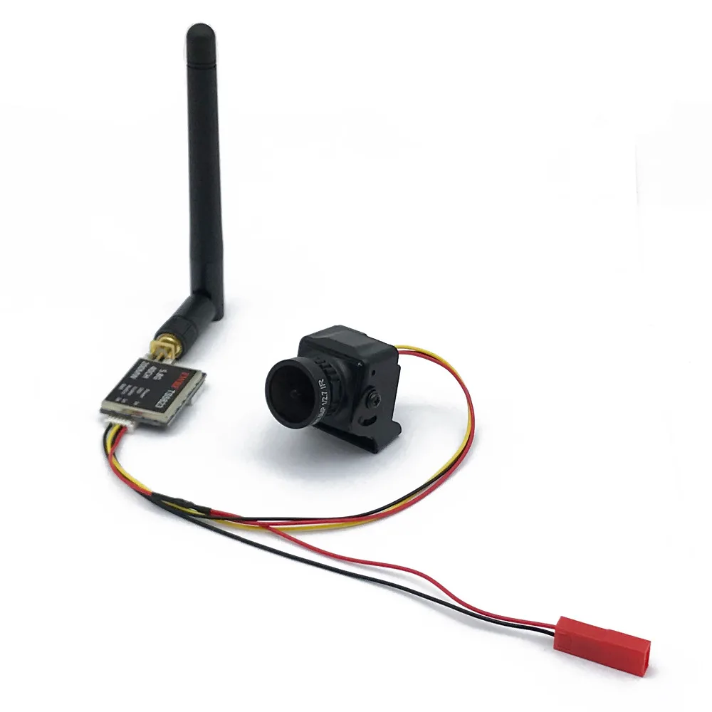 Готов к использованию 5 8G набор FPV видео 200/600 мВт Передатчик TS5823 и mini CMOS 1200TVL Камера