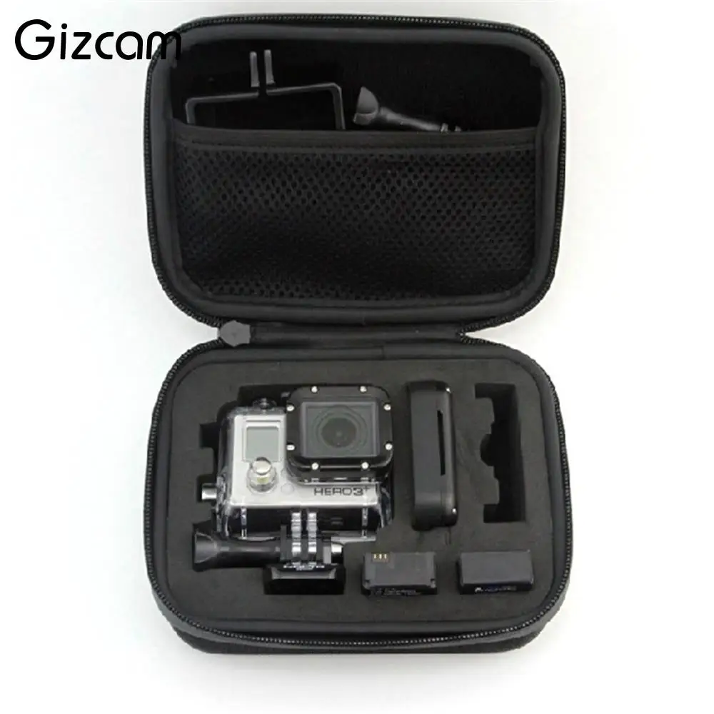 Gizcam Лидер продаж портативный дорожный Чехол для хранения коллекция коробка для Gopro Hero 3/4 Sj 4000 Экшн-камера Спортивная камера Go pro аксессуар
