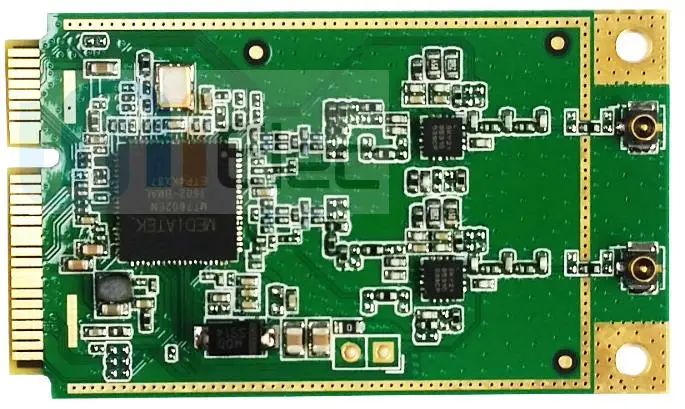 

Для MT7602E MTK MINIPCIE 11/b/g/n 300 Мбит/с двойной антенной WI-FI U7602E-F1