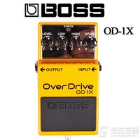 boss audio od 1x overdrive guitar overdrive pedal stompbox effect with mdp multi dimensional processing free bonus pedal case