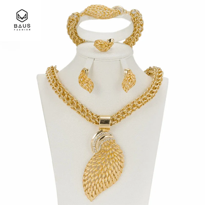 2017 комплект ювелирных изделий в африканском стиле Модный свадебных украшений