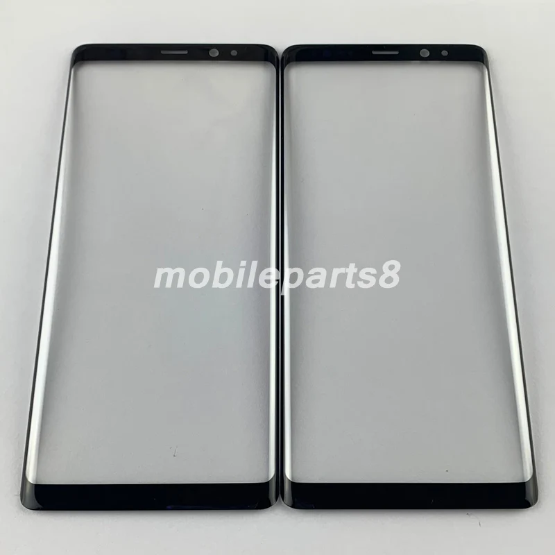 10 шт./лот Бесплатная доставка внешнее стекло с ОСА для samsung note8 note9 S8 S9 S8plus переднее