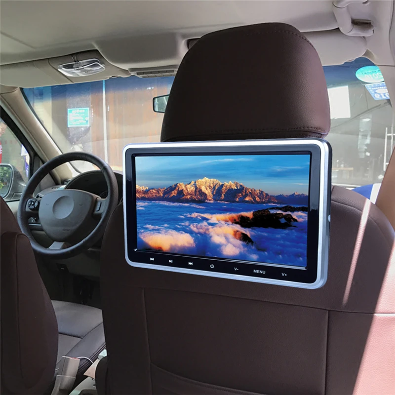 Монитор для подголовника автомобиля 10 1 дюйма 1024*600 DVD плеер с USB/SD/HDMI/FM