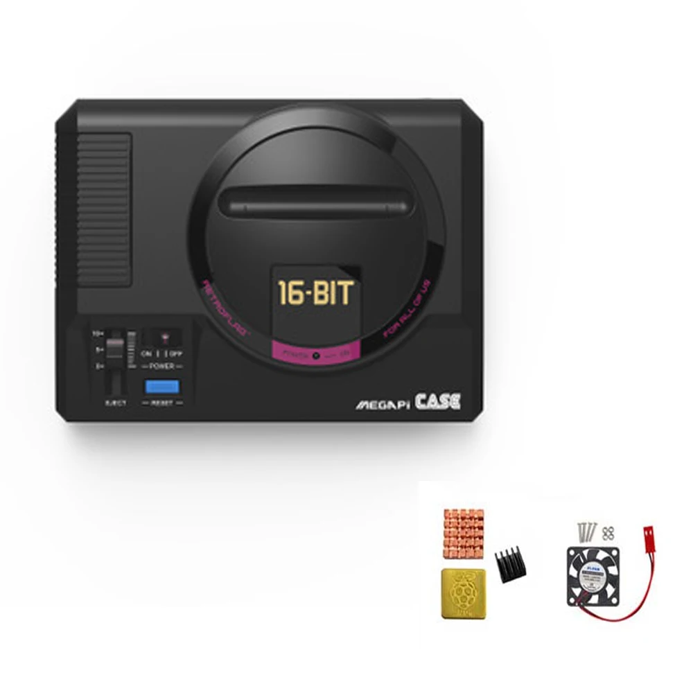 Kit C Retroflag MEGAPi чехол/игровой контроллер функциональная кнопка для Raspberry Pi 3 B Plus(3B+)/3B/2B - Цвет: Kit C