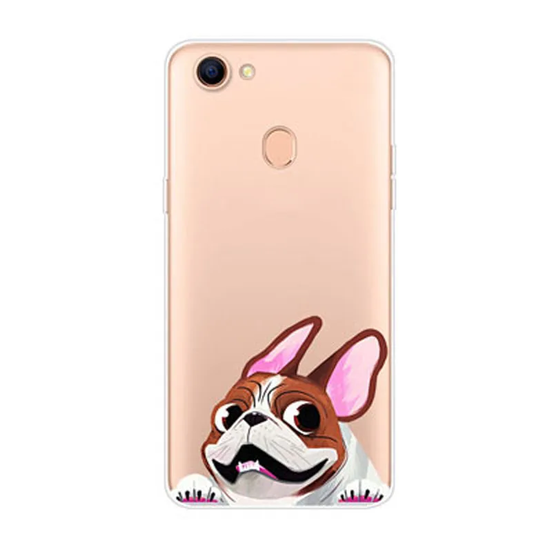 Чехол для Oppo F5 Youth прозрачная защитная задняя крышка тонкий мягкий чехол F 5