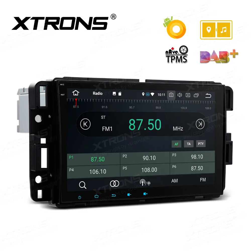 XTRONS Android 8 0 Восьмиядерный автомобильный стерео радио плеер GPS без DVD для Chevrolet Traverse