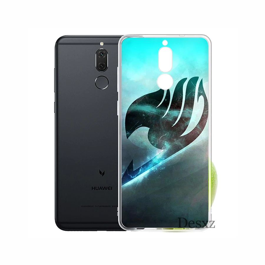 Мягкий ТПУ чехол для телефона с хвостом феи Huawei Honor 6A 7A 7X 7C 8X 8 9 10 Lite|Чехлы-накладки|