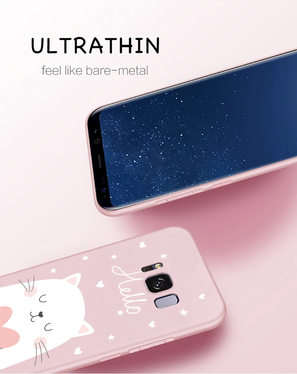 ASINA чехол с милым животным для samsung Galaxy S8, чехол, 3D рельефный Силиконовый противоударный бампер для Galaxy S7 Edge S9 Plus S10
