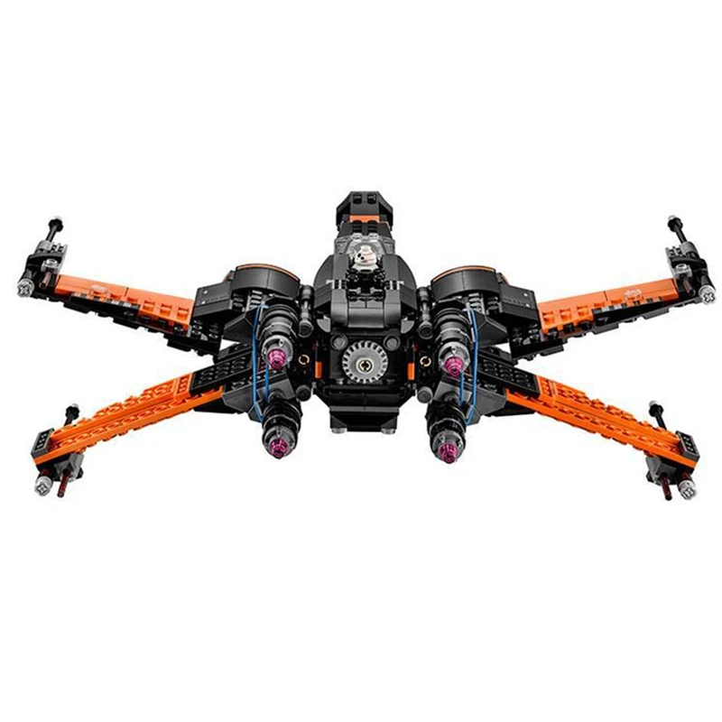 Star wars первый заказ Poe X wing Fighter собраны истребитель Совместимость с игрушки модель