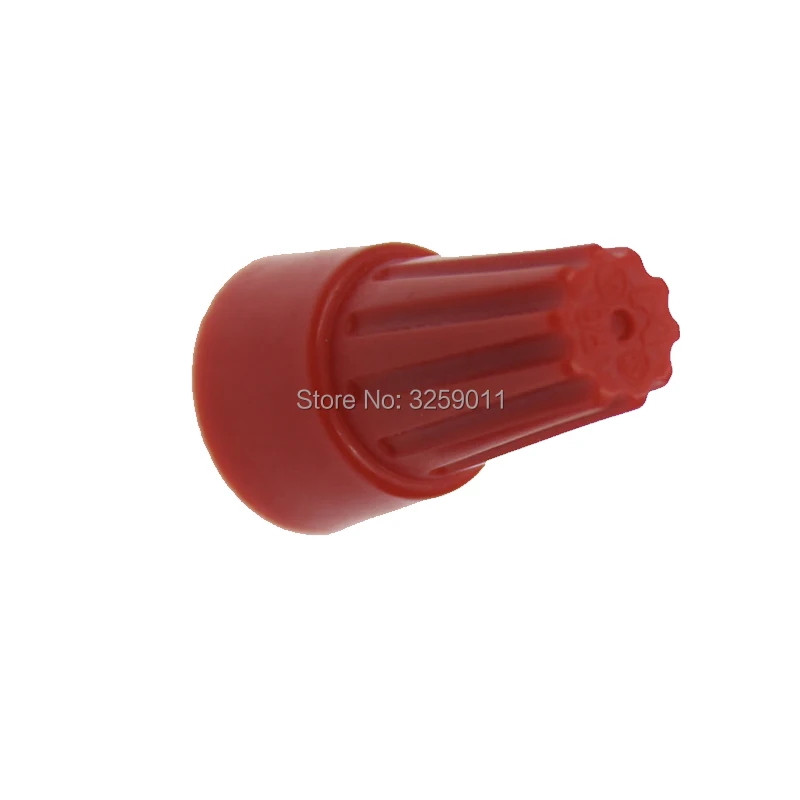 Поворотная гайка с красной проволокой 22-10 AWG 100 шт. | Обустройство дома