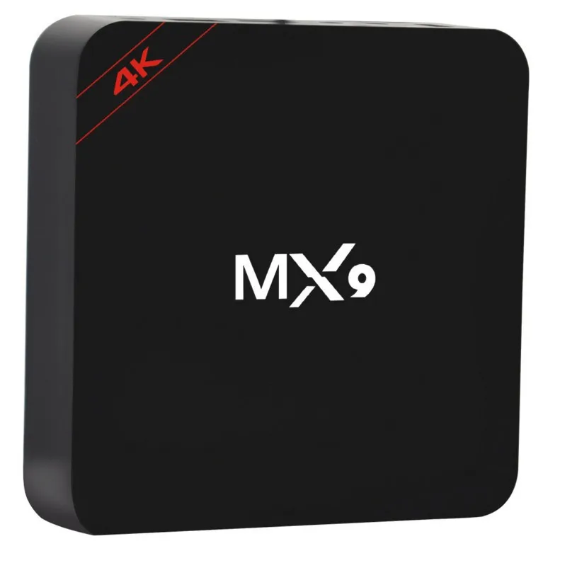 С фабрики MX9 ТВ-бокс Android 7,1 RK3229 четырехъядерный телеприставка 1 ГБ 8 ГБ RAM ROM 2,4G Wifi MX9 медиаплеер