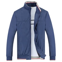 srtm men casual jacket fashion thin stand collar colorful jacket windbreaker solid zipper coat sportswear bomber for mens coats