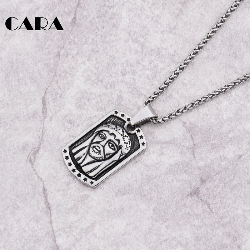 Новое поступление 2019 ожерелье с кулоном в стиле панк из нержавеющей стали 316L