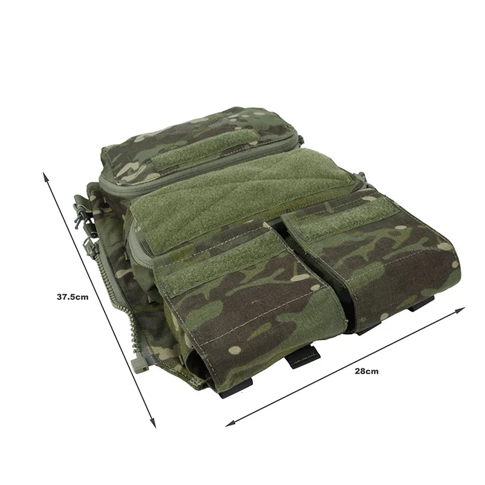 TMC AVS JPC2.0 CPC Plate Carrier Assault Zipper Panel Pouch Ammo Pack w/ Horizonal Mag Multicam Tropic (SKU051283) |