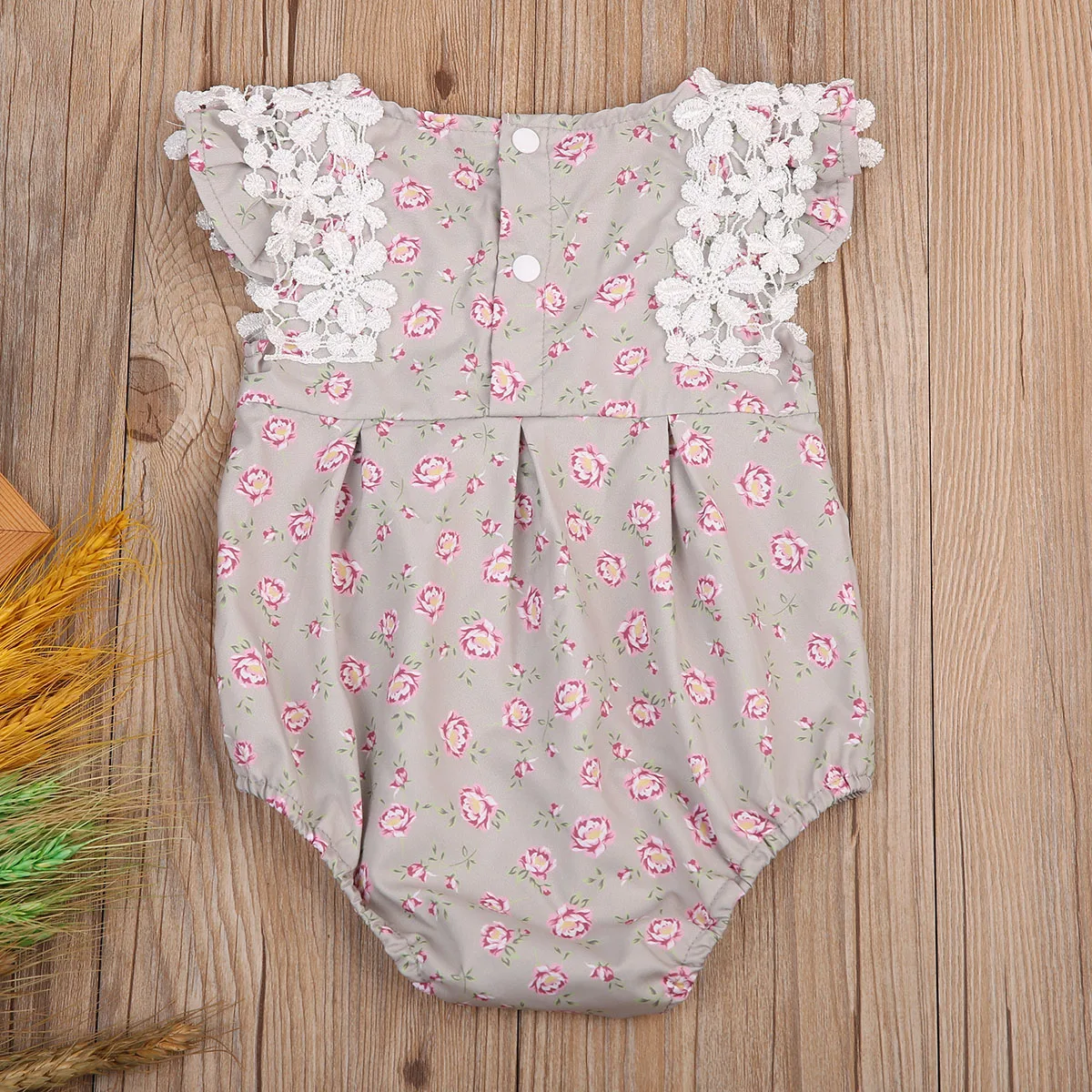 Emmababy кружевное платье для новорожденных с цветочным рисунком девочек боди