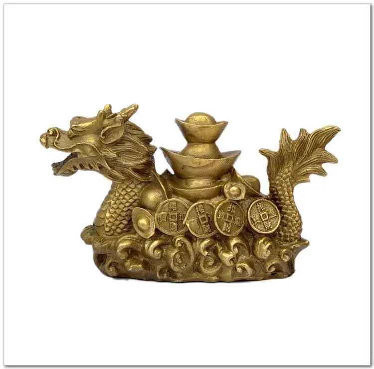 Статуэтка китайского зодиака коллекционная дракона ручной работы с китайским