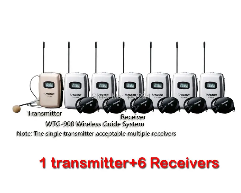 Takstar WTG 900 Цифровая Беспроводная аудиосистема с поддержкой talkback для беспроводного